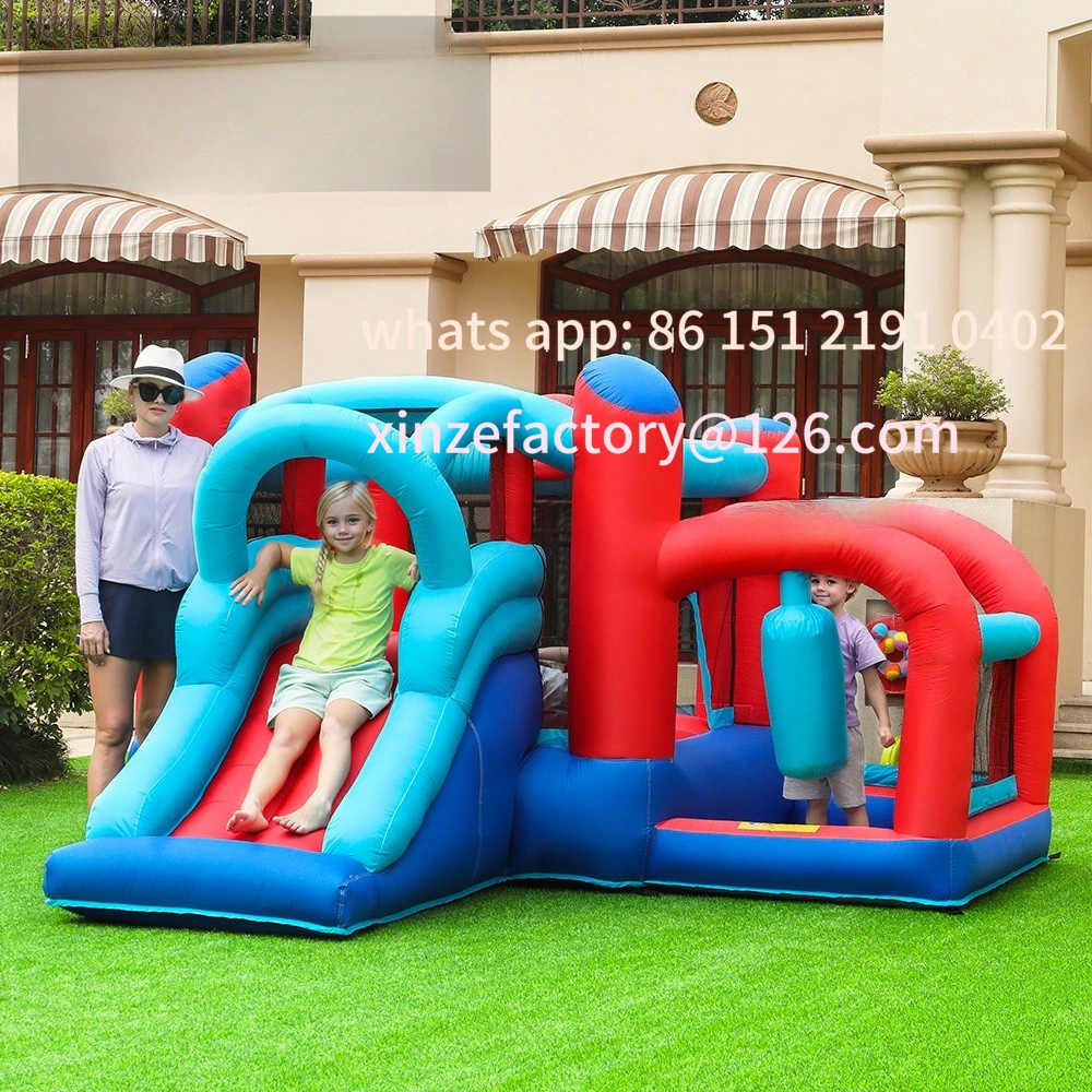 

Customizable children's inflatable trampoline household small inflatable castle