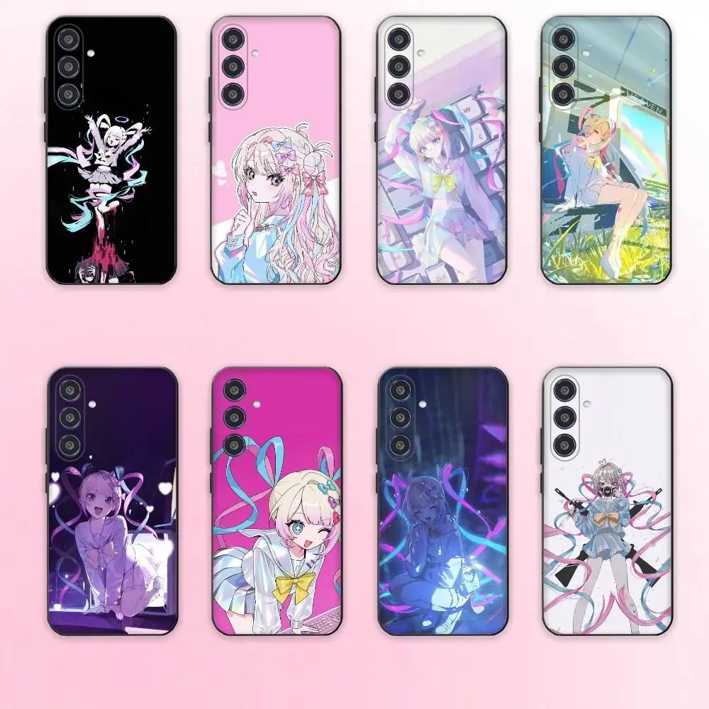 

Needy Streamer Overload phone Case For Samsung Galaxy A73,A72,A71,A70,A53,A52,A51,Others Soft Black Shell