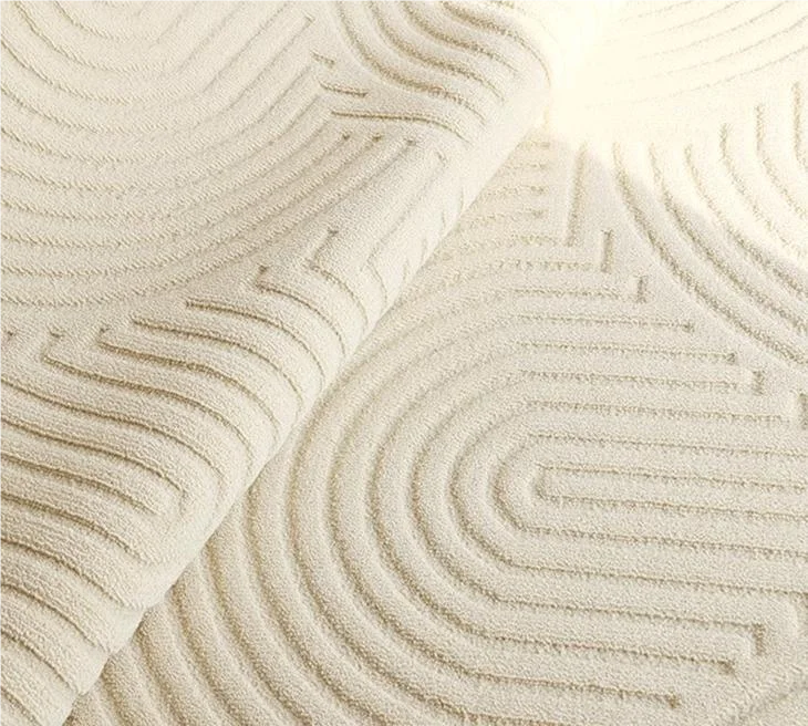 Big Beige Fluffy Rugs Luxury Soft Large Living Room Carpets Bedroom Carpet Waterproof and Non-slip Luxury
