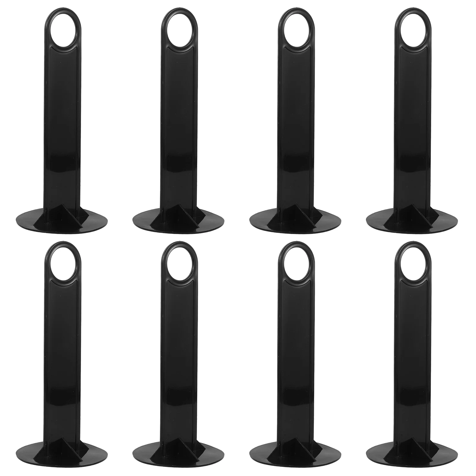 

8 Pcs Football Training Equipment 5pcs Soccer Disc Cone Stands Bottom Bracket Storage Pp Handheld Cones Sturdy Holders Racks