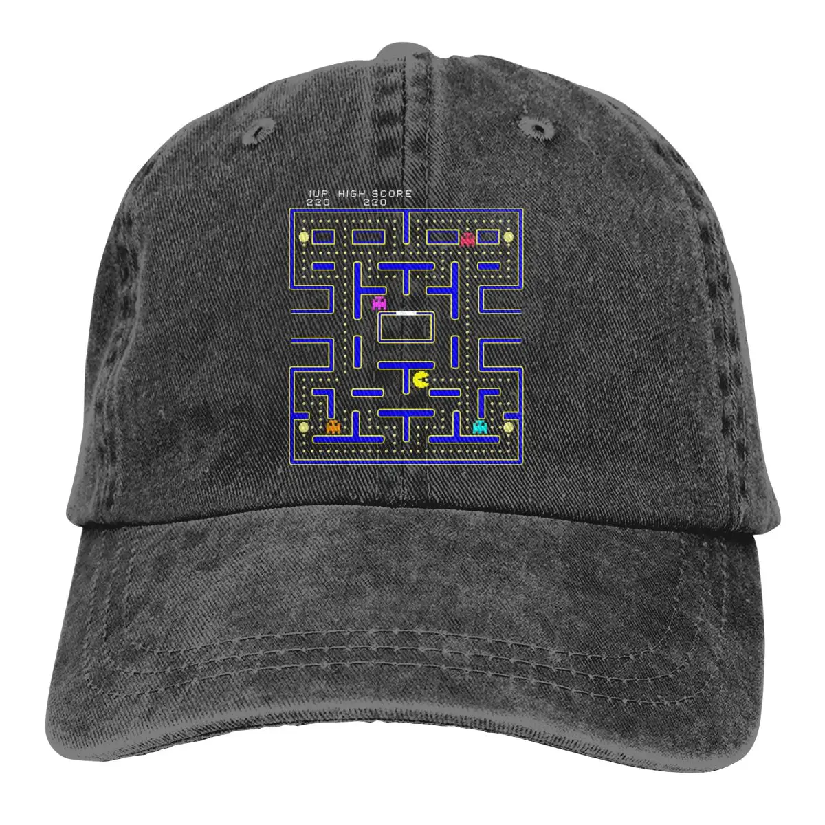 Classic Arcade Computer Game Of The 80s V1.1 Classic Baseball Cap Men 70s 80s Arcade Game Caps colors Women Summer Snapback Caps