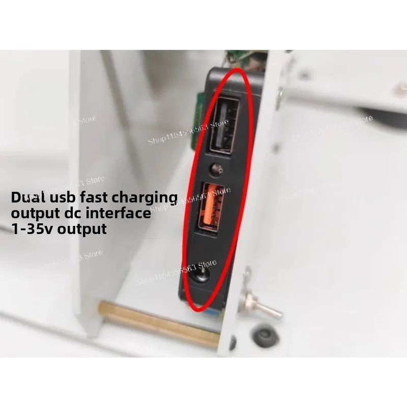 50W 100W Disc Type Ironless Generator Portable Foot Pedal, Hand Cranked Generator Upgraded Version with Low Noise