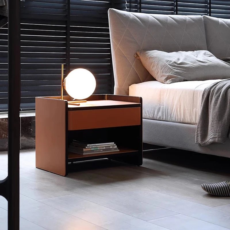 Gavetas organizador mesa de cabeceira sala estar armazenamento canto nordic cabeceira armários exclusivos barato criado mudo móveis para casa