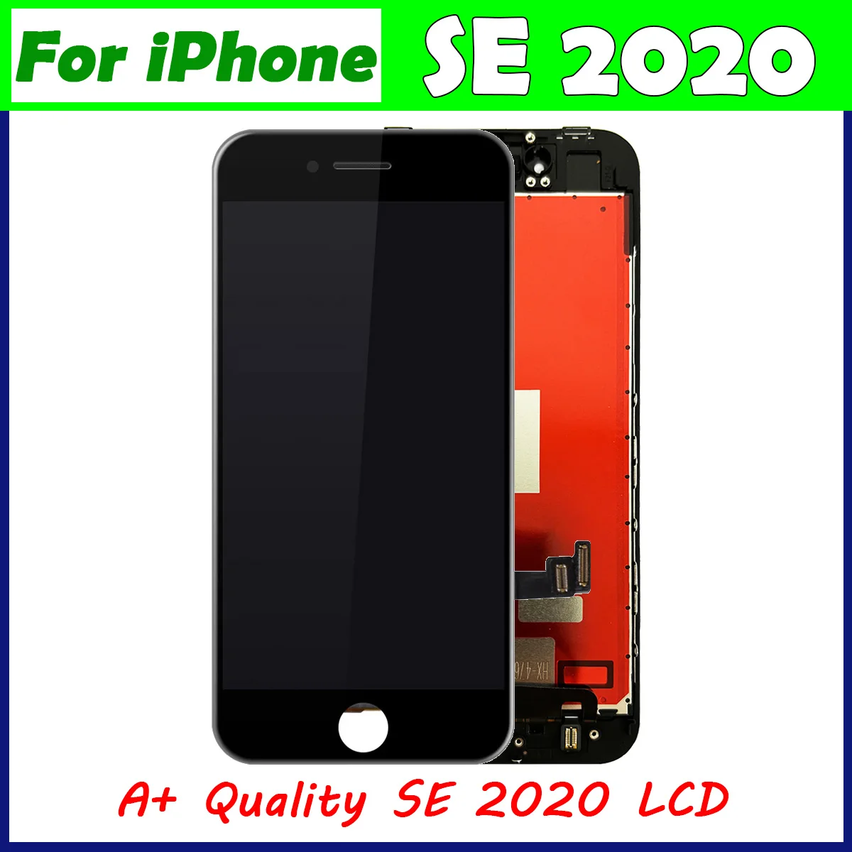 For iPhone SE 2020 LCD Display Touch Digitizer Screen Assembly Replacement No Dead Pixel 100% Tested Well