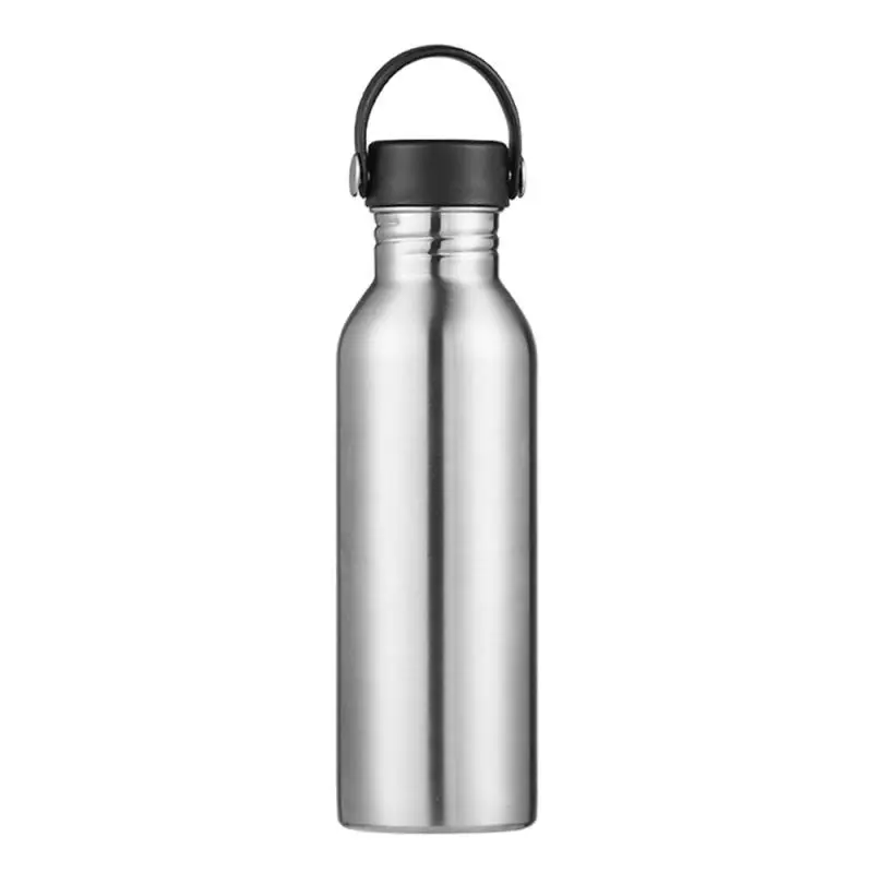 Stainless Steel Water Bottle Outdoor Sports Cycling Water Bottles Steel Water Bottles Wide Mouth Metal Bottles For Cold Drink