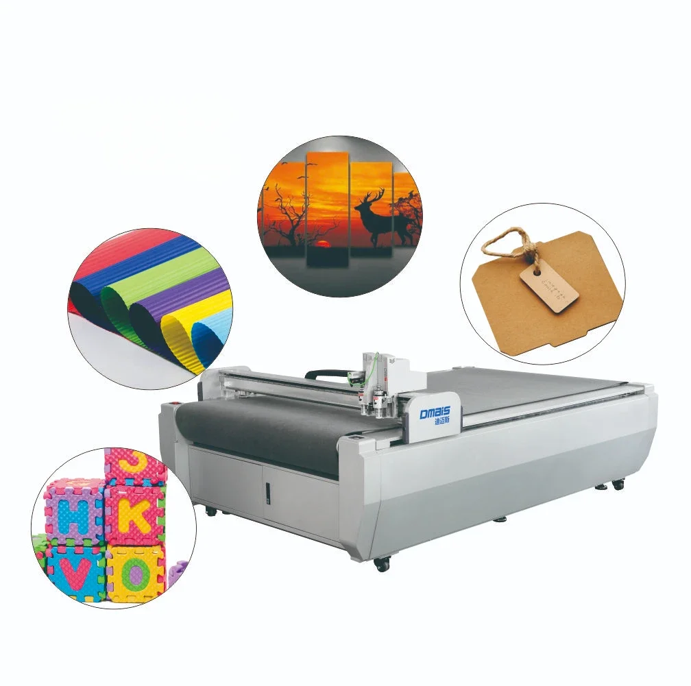 Machine de découpe multicouche avec caméra supérieure pour couper les tissus et textiles