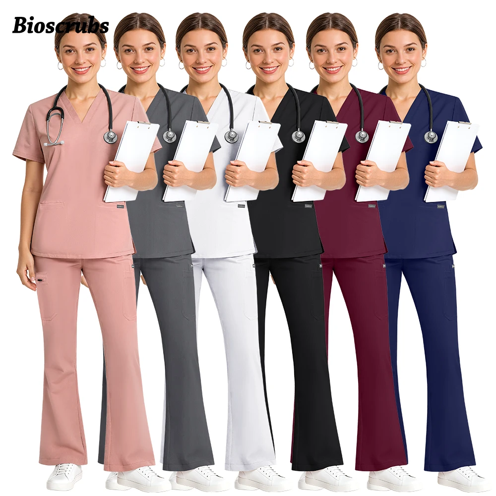 Operating Room Workwear Medical Dentist Uniform Scrubs Set Hospital Working Clothing Vet Pet Shop Lab Work Suit Nurse Dental Set