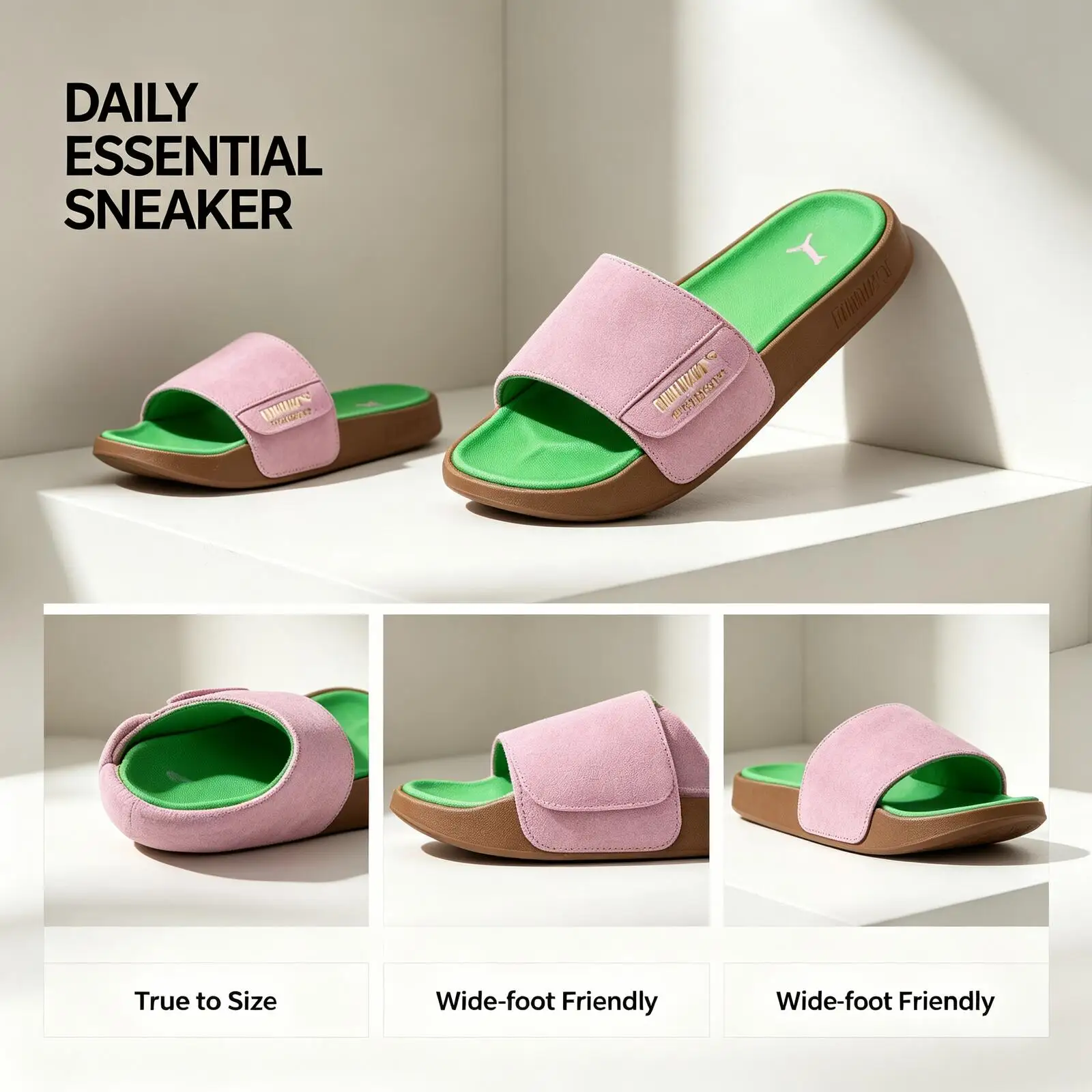 PUMA Унисекс шлепанцы Leadcat 2.0 Palermo Foil 2026 Summer Slides Beach Sandals 399041-02