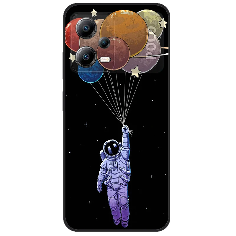 For Xiaomi Poco X5 5G Case 2023 Silicone Shockproof Soft TPU Phone Cover For Xiaomi Poco X5 Pro Funda POCOX5 X5Pro Capa Cartoon