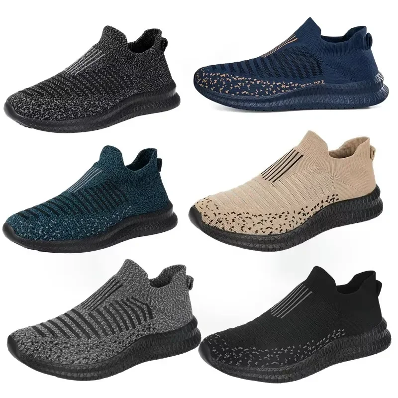 

Original New Large Size Men'S Casual Sports Shoes Fashion Easily Breathable Men Platform Sneakers Comfortable Running Mens Shoes