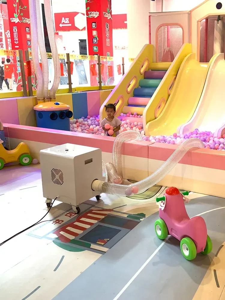 Ocean ball cleaning machine intelligent small integrated children's playground naughty castle atomization disinfection