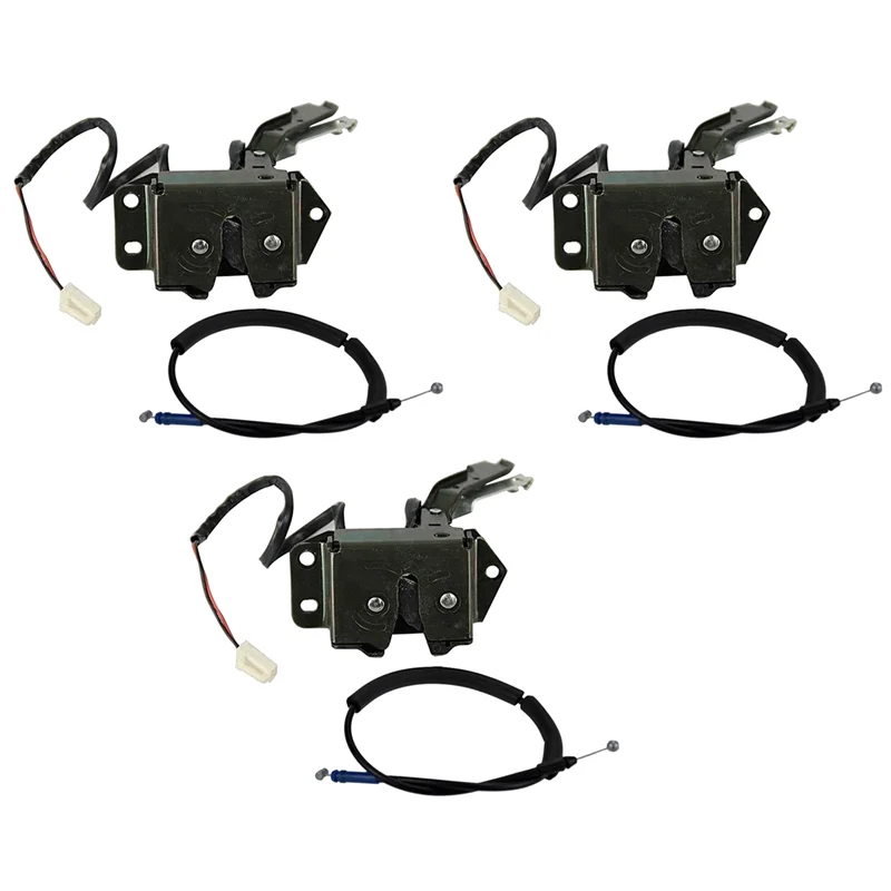 

Лидер продаж-3X автомобильный замок задней двери, защелка задней двери для Toyota Hiace Commuter 2005-2018 69350-26120, 3X автомобильный замок задней двери