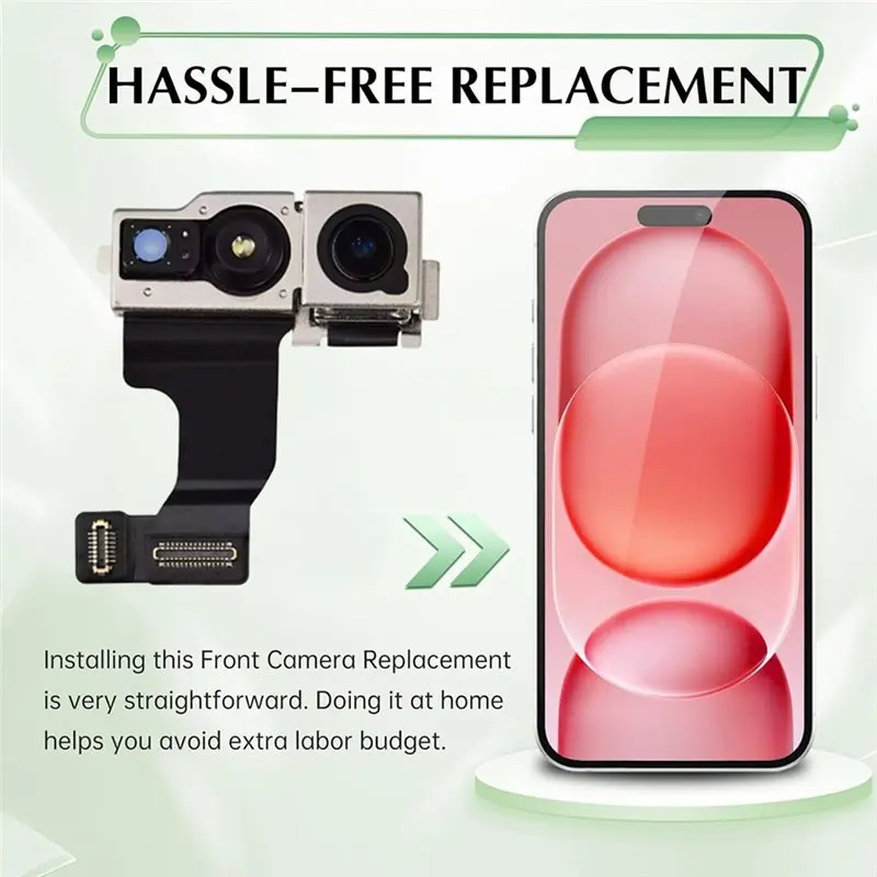 Front Facing Camera Replacement Parts For 16 Plus Small Front Flex Cable Repair Accessories