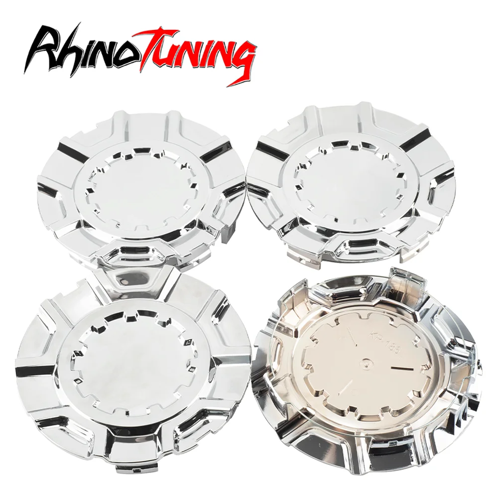 

Rhino Tuning 1pc/4pcs 200mm(7.87in)(+ -1mm)/176.53mm(6.95in)(+ -1mm) Car Wheel Center Hub Caps Auto Replacement Parts Exterior