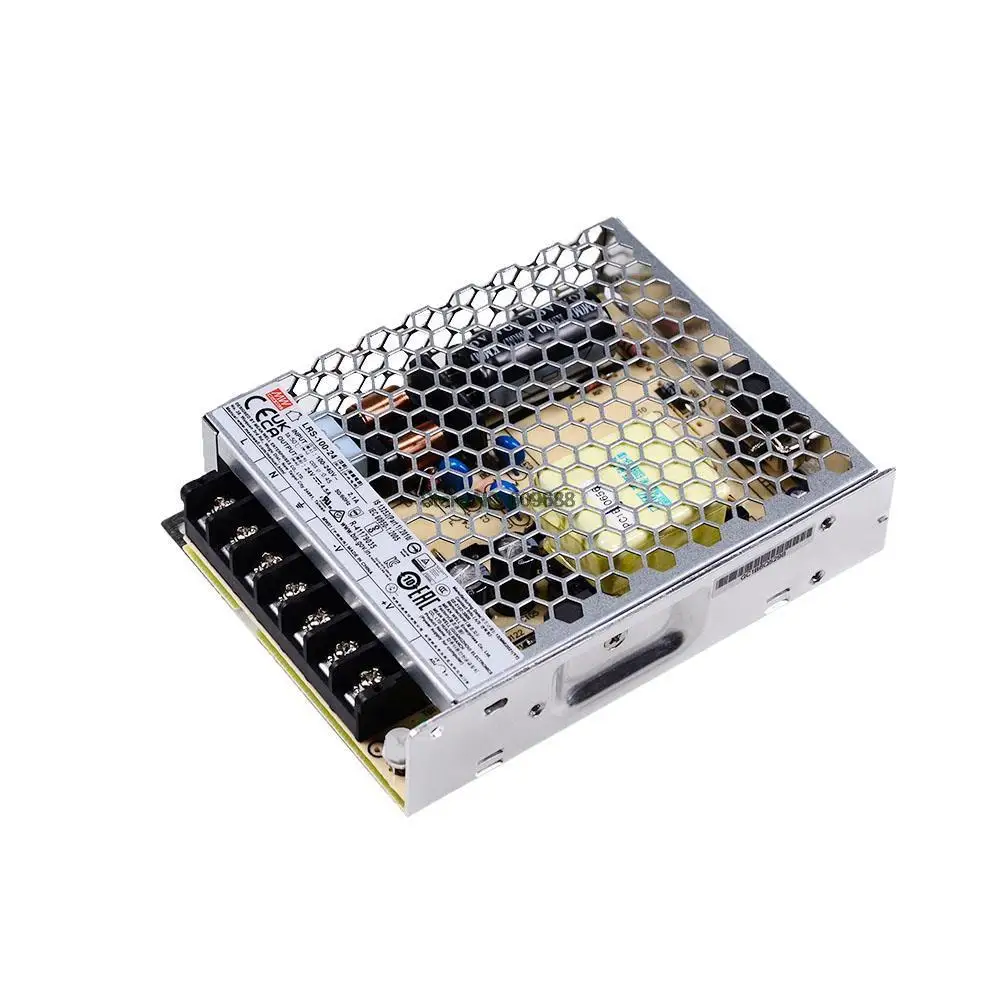 Оригинальный источник питания Mean Well, LRS-100W 220 В, изменить на 5/24 В 12/36/48 в 35/50/75/100/150 Вт, Промышленный источник питания для принтера
