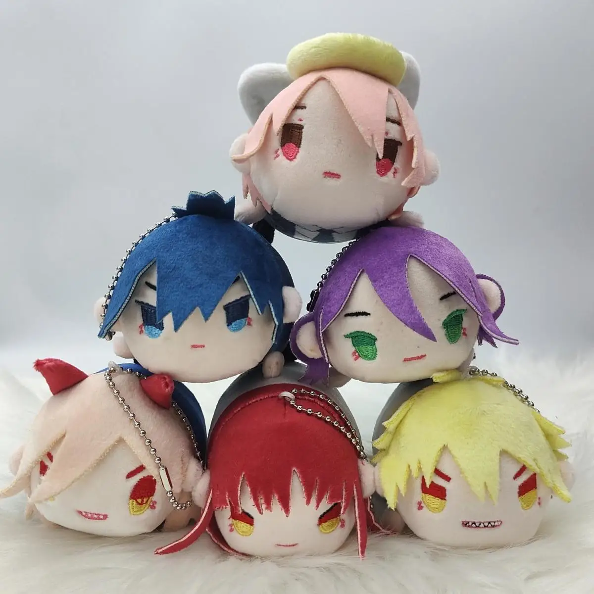 Muñeca de empuje de motosierra de Anime, juguetes de peluche, colgante, Hayakawa, Aki, Makima, Denji, Reze