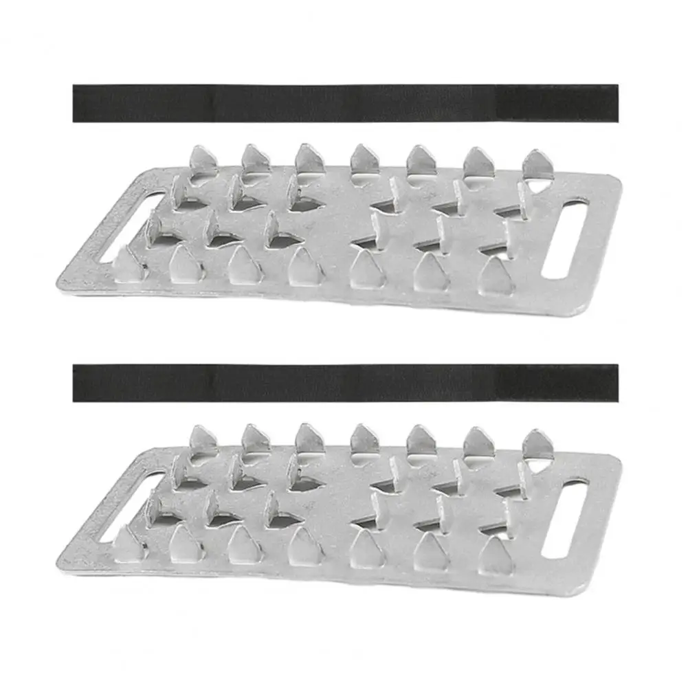 26-Tooth Climbing Shoe Ice Claws Crampons Non-Slip Adjustable Stainless Steel Shoe Cover Climbing Ice Gripper