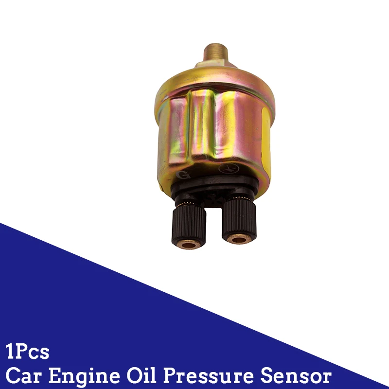 Universal Car 1/8 NPT Replacement Engine Dual End Design Oil Pressure Sensor For Aftermarket Gauge Auto Accessories
