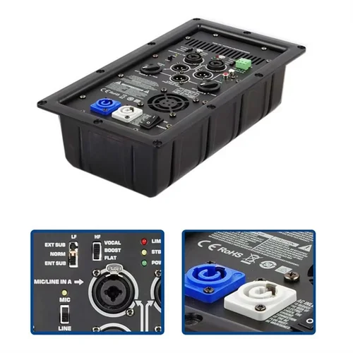 【Venta Flash】 Módulo amplificador de potencia Digital profesional K12A, amplificador de potencia activo Clase D de 1000W, ancho para altavoz de cine en casa