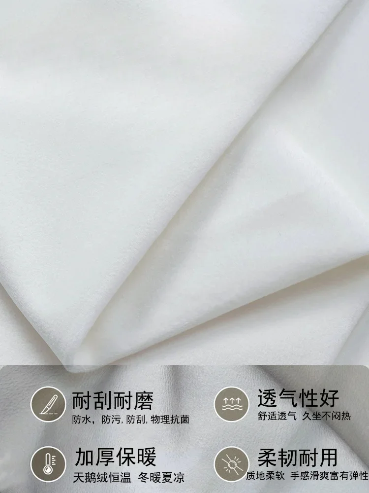 Free wash technology cloth French cream style moon curved sofa combination hotel homestay simple