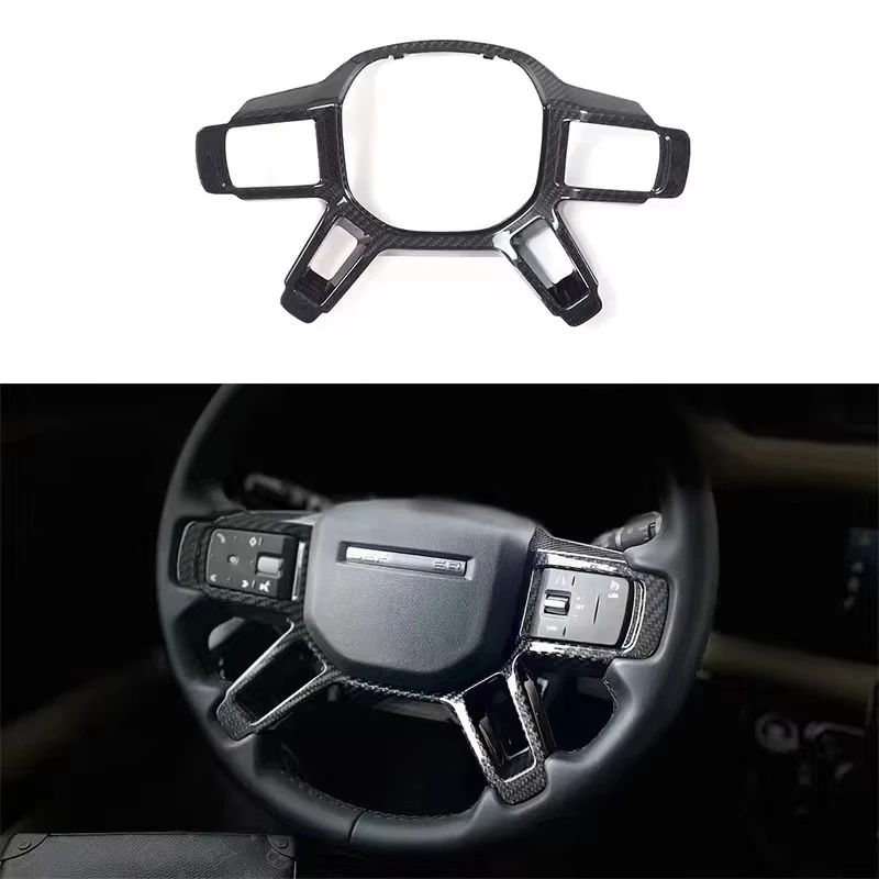 

For Interior Trimming Kit Center Lever Protective Cover Control Armrest Decorative Strip Wheel Frame for Defender 90 110 130