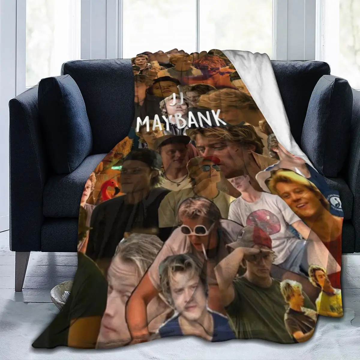 Throw Blanket JJ Maybank Rudy Pankow Micro Fleece Blanket Four Sizes Blanket Personalized Comfortable For Living Room Nice Gift