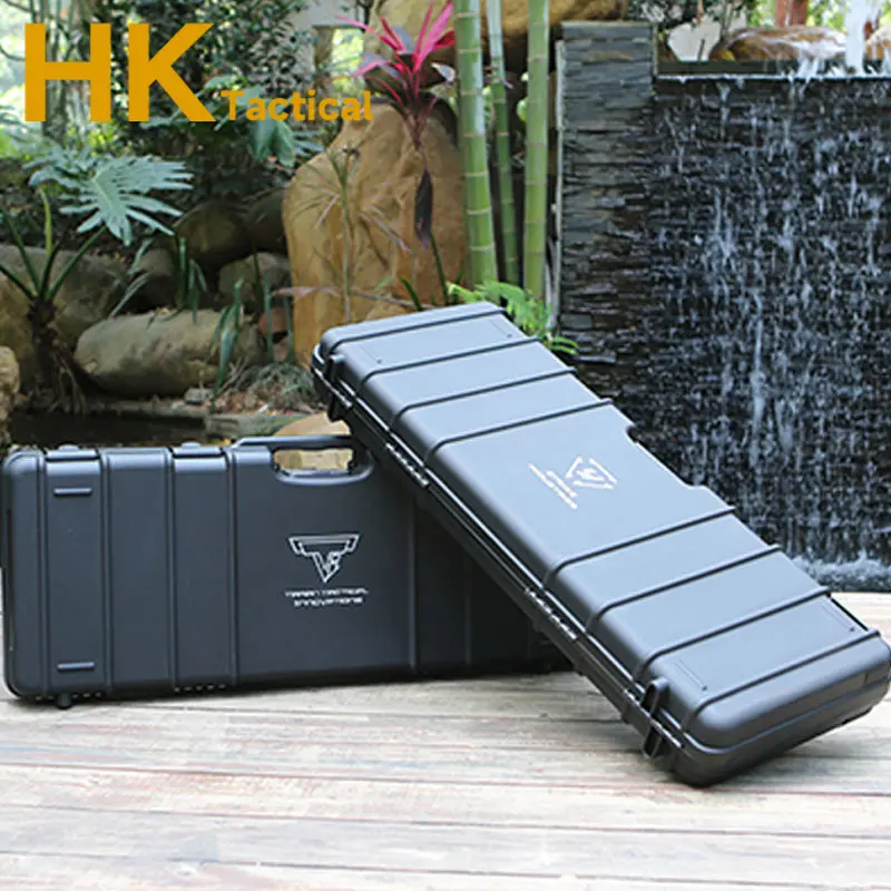 Outdoor Weapon Special Toolbox Wear-resistant Hard Case with Sponge Inside Waterproof Moisture-proof Equipment Plastic Long Box