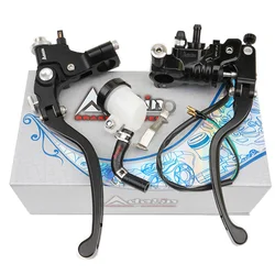 Motorcycle Radial Mounting 17.5mm Adelin PX-1PX-26 Brake Clutch lever Master Cylinder pump For Yamaha Honda Suzuki Cafe Racer