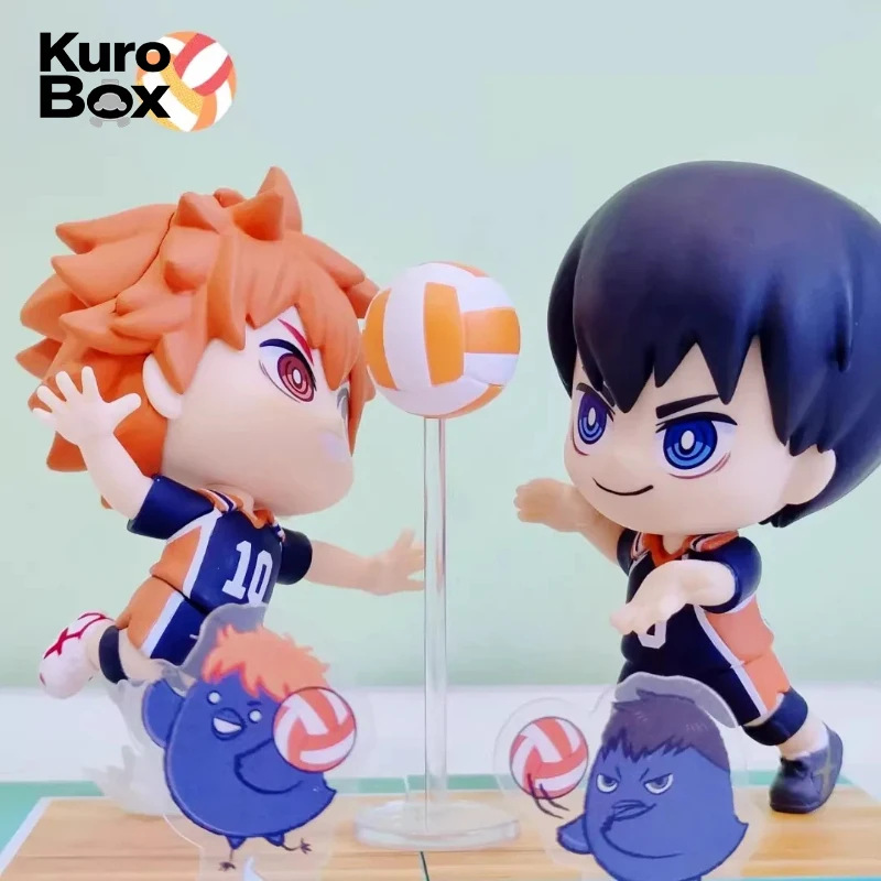 

New Hot Toys Haikyuu!! Cosbi Blind Box Mini Figure Official Collectible Toy Desktop Decor Gift For Anime Fans Collection