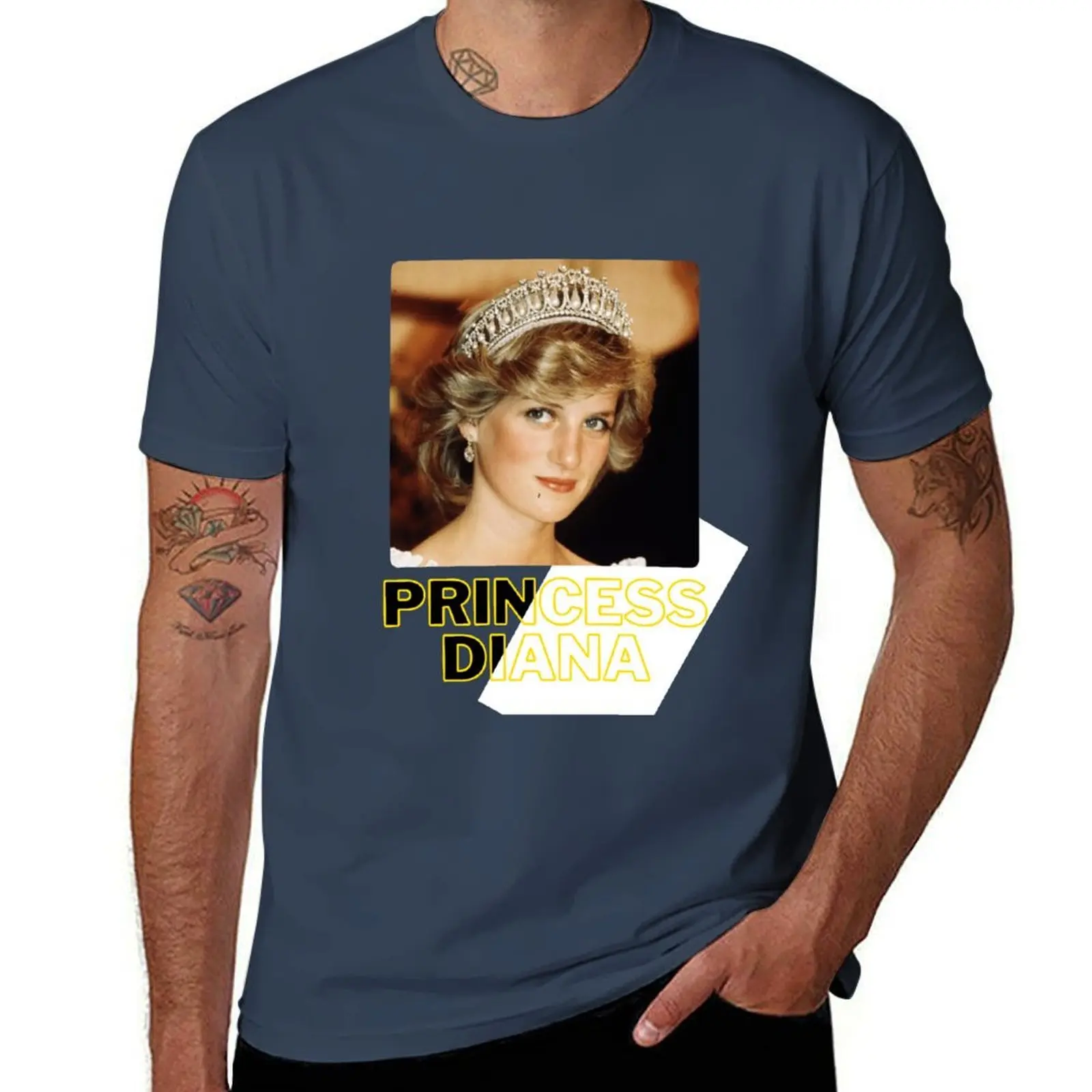 

Diana Princess T-Shirt Plus Size Non-Shrink T-Shirt