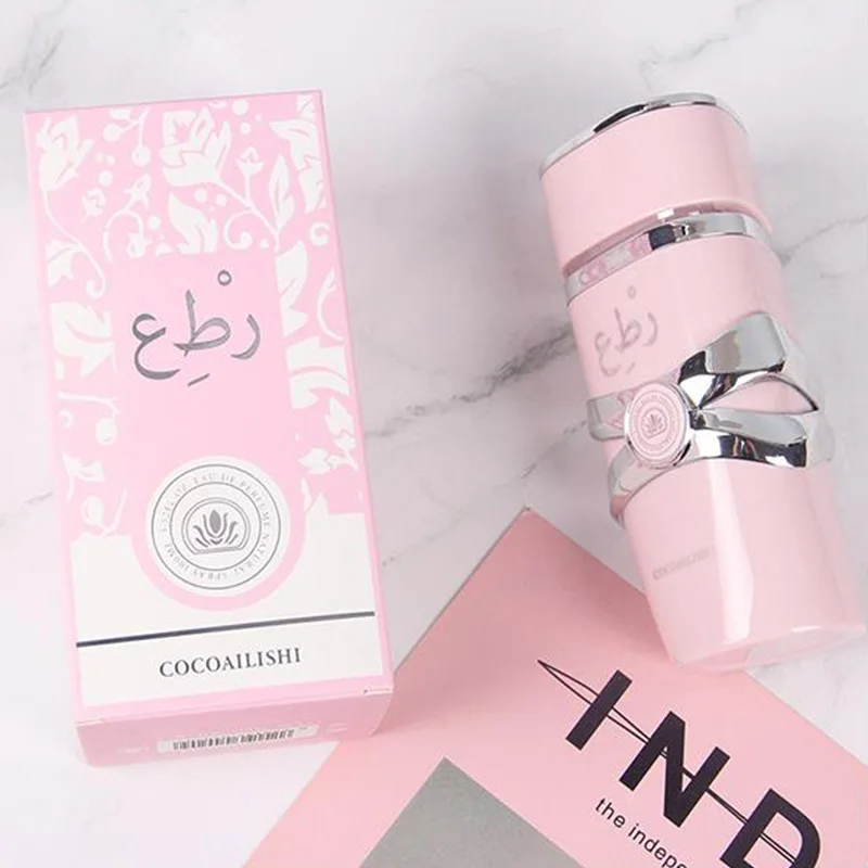 Pink Black Brand Arab Perfume 100ml Long Lastin Fragrance Floral Wood Scent The Town Of Ishanla Taffa Perfume Yara Charm Perfume