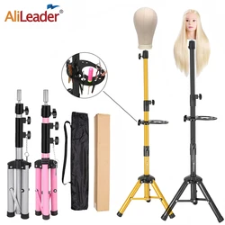 Peruk Standı Tripod Ayarlanabilir Manken Kafa Standı Metal Peruk Kafa Standı Tuval Kafa 25/50/55 Inç Peruk Tripod Standı Tepsi Ile