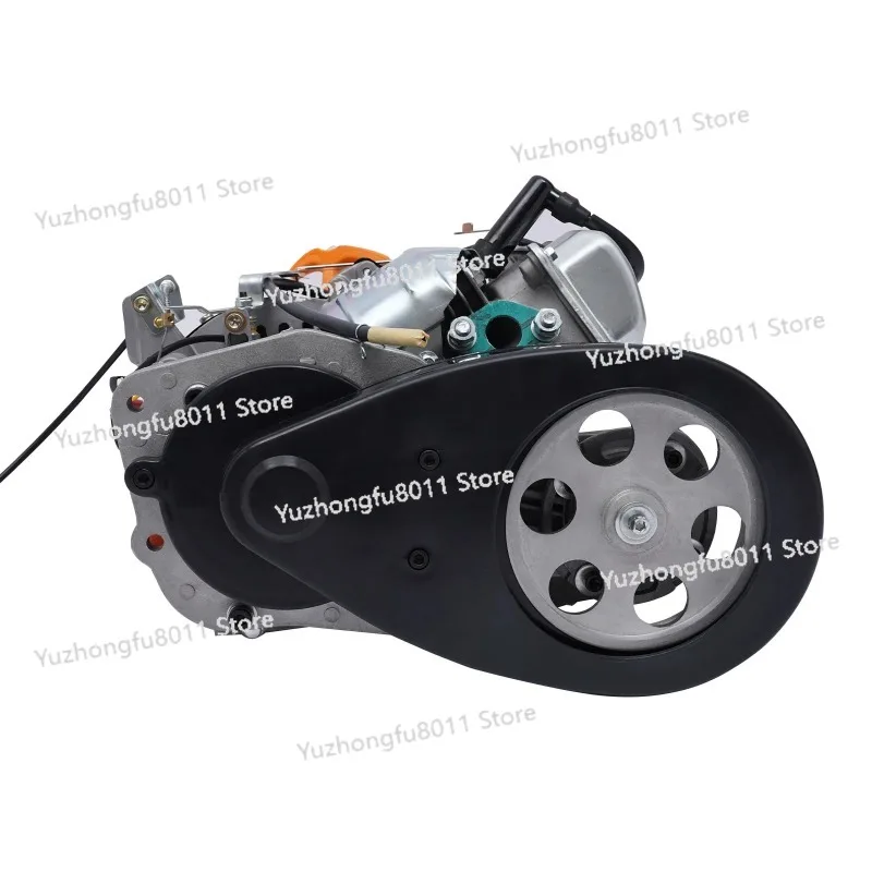 100CC Motorized Bicycle Kit Bike Engine Set Single Cylinder 4-Stroke Air-cooling System Gas Petrol Motorized Engine 3HP 2KW