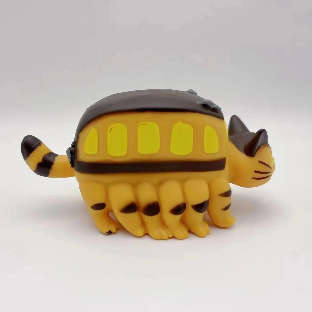 クリエイティブフィギュア家族猫となりのトトロバス PVC 子供の人形誕生日ギフトアニメフィギュア子供のおもちゃ