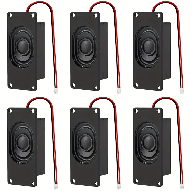 3 Watt 8 Ohm Mini Speaker Loundspeaker with JST-PH2.0 Interface for Automotive audio and video Small Electronic Projects 3.3V 5V