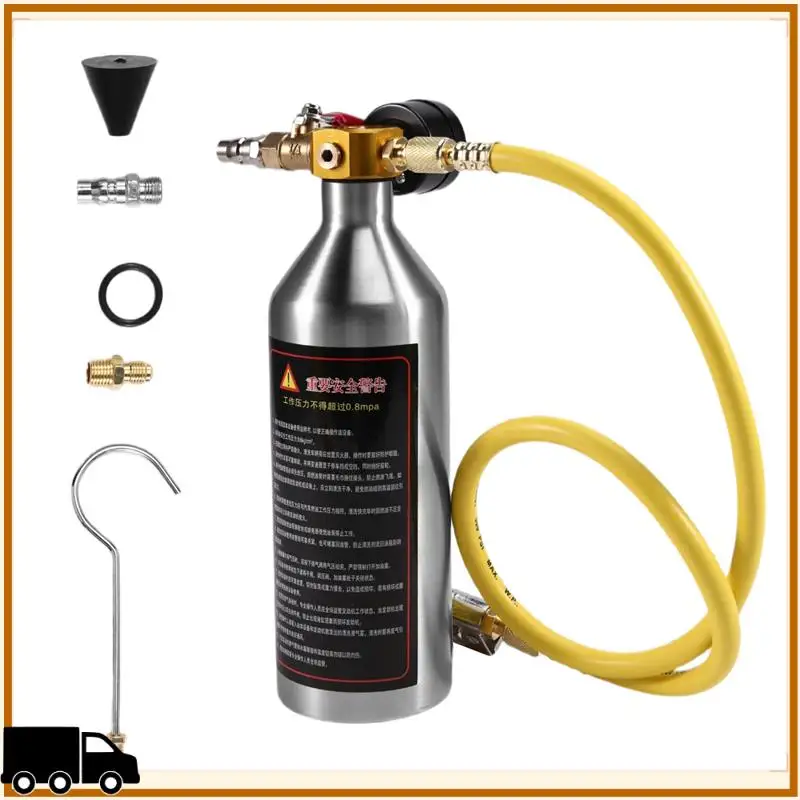 مجموعة أدوات تنظيف تكييف الهواء المبتكرة، مجموعة أدوات تنظيف أنابيب تكييف الهواء للسيارة، مجموعة تنظيف نظام تكييف هواء السيارة #4