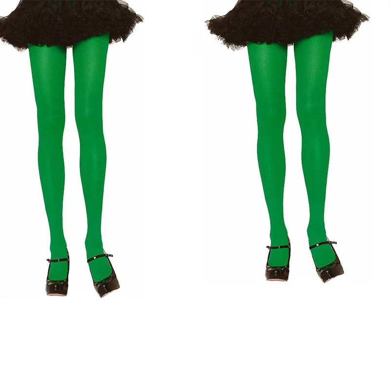 Hot Classic Sexy Women Green Pantyhose Tights Pantyhoses Stockings Fashion  Christmas     Festival