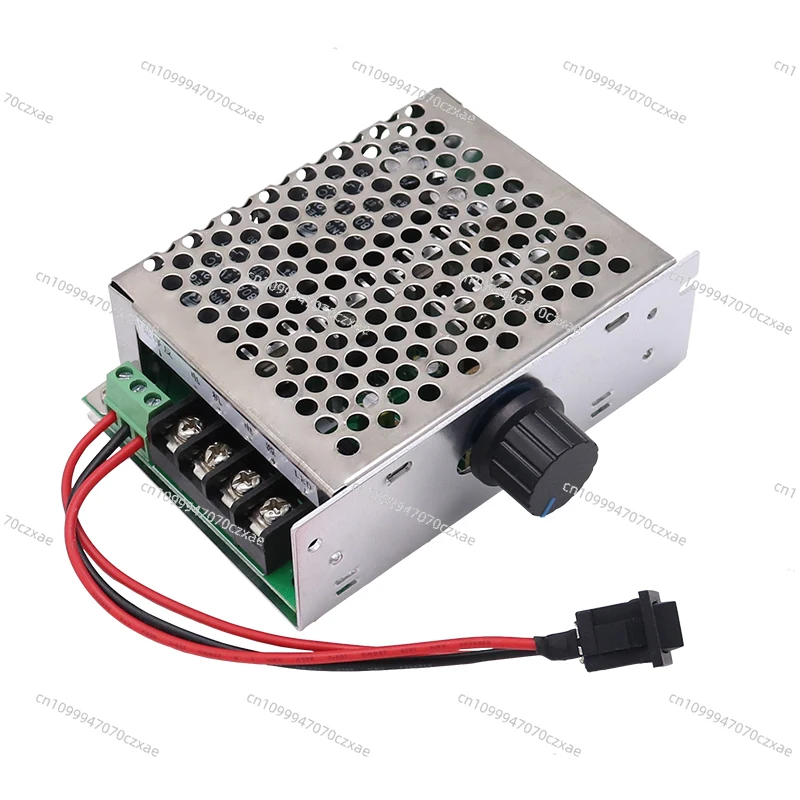 

Контроллер скорости двигателя постоянного тока, 12В-48В, 40А, высокой мощности, с переключателем прямого/обратного хода и регулятором - регулировка оборотов для DIY-проектов