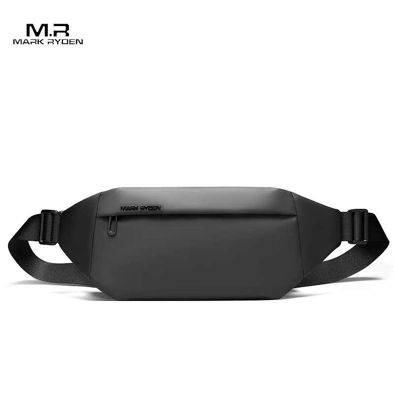 Mark Ryden Men Chest Bag Functional Waterproof Breathable Multilayer Sports Cycling Short Trip Large Capacity Waist Bag