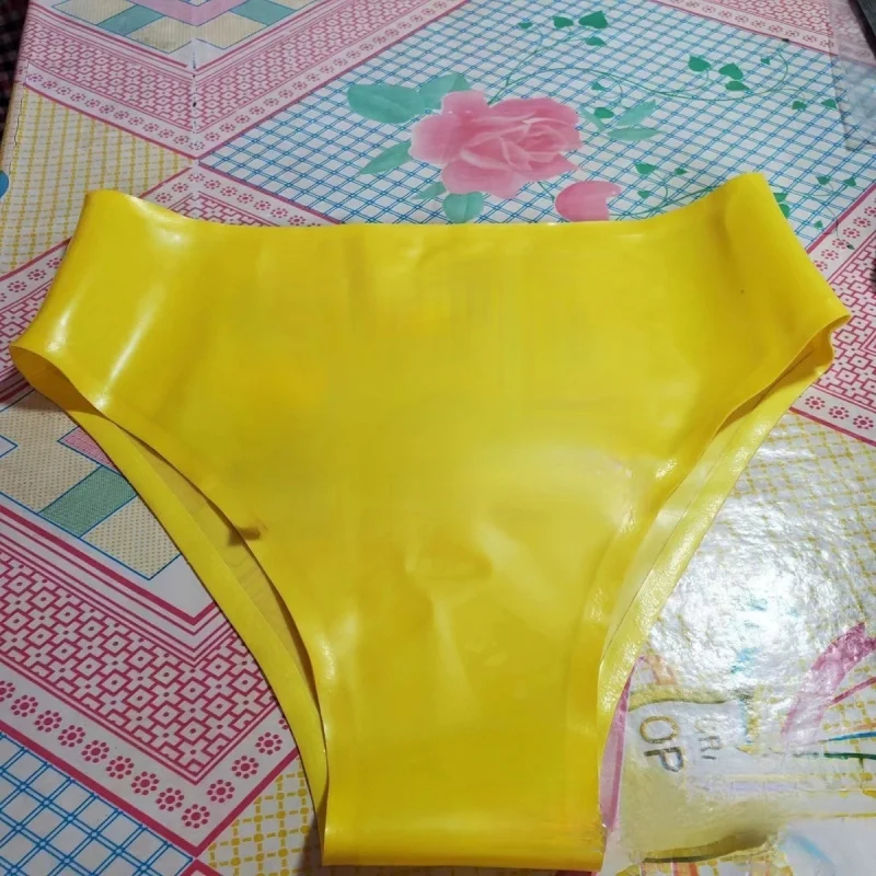 

Women'S Latex Tight Briefs Sexy High Elastic Latex Panties