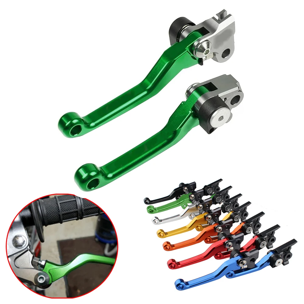 

For Honda CRF250R 07-19 CRF450R 07 08 09 10 11 12 13 14 15 16-19 Cross Pivot Sports Handles Folding Foldable Clutch Brake Lever