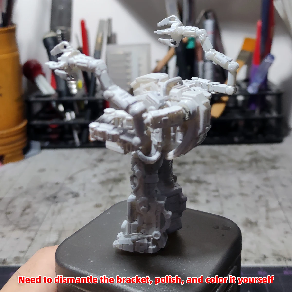1/35 1/48 1/60 1/72 1/100 1/144 Modellbausatz 3D Harz Miniatur Soldatenfiguren Diorama Unbemalte Exosuit Mecha Humanoid DIY – Detail 3