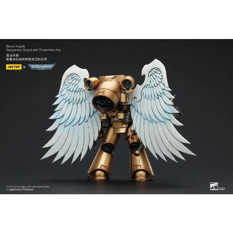 

Special OfferJOYTOY Warhammer 40K 1/18 Blood Angels Sanguinary Guard With Encarmine Axe 12.2cm Soldier Action Figure Figurine Mo