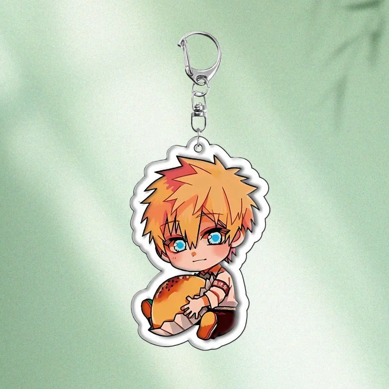    애니메이션 패션 아크릴 화장실에 묶인 하나코군 캐릭터 키체인 만화 귀여운 백팩 키링 친구 선물 장난감