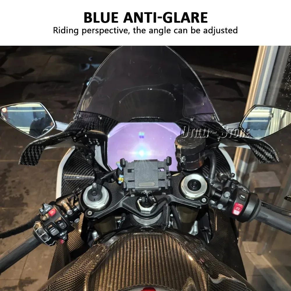 

Motorcycle Rearview Mirror LED Turn Signals Indicator Turn Light Side Mirrors For BMW S1000RR S 1000 RR S1000 RR 2019-2025 2024