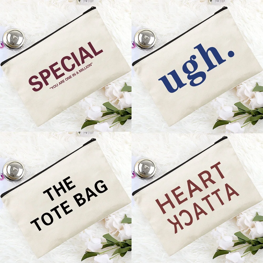 Women's Cosmetic Bag Bridesmaid Clutch Outdoor Travel Beauty Makeup Bags Bachelor Party Lipstick Bags Printing Walls Series