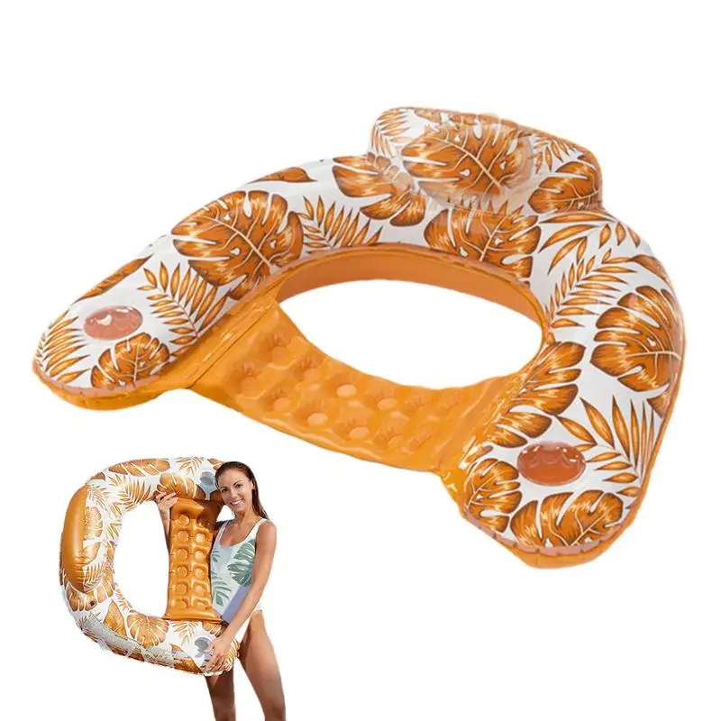 

Swimming Pool Floats Tropical Rainforest Theme Inflatable Pool Floaties In U Shape Decorative Lightweight Pool And Sea Toys