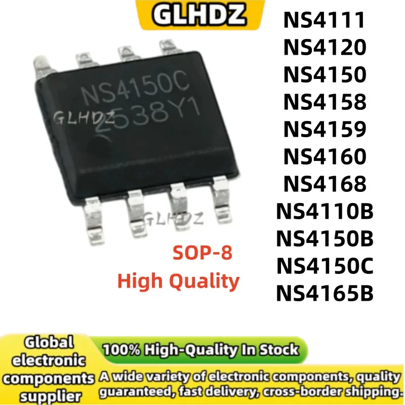 SOP-8 10UNITS NS4111 NS4120 NS4150 NS4158 NS4159 NS4160 NS4168 NS4110B NS4150B NS4150C NS4165B in Stock