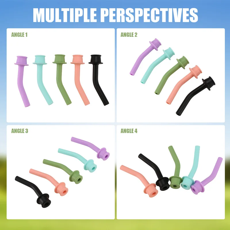 Hydroflask Tumbler Substituição Palha, Hydroflask Tumbler, Acessórios, 5 pcs