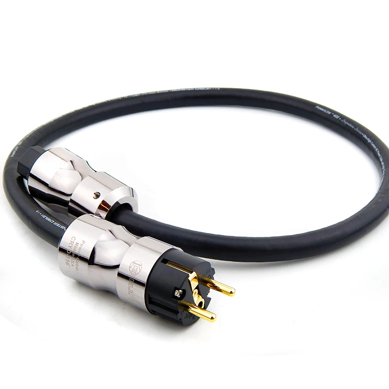 HiFI US AC Power Supply Cable Sound Amplifier TV CD Medical Equipment Power Cables EU Plug Monster USA Standard Audio Line 400